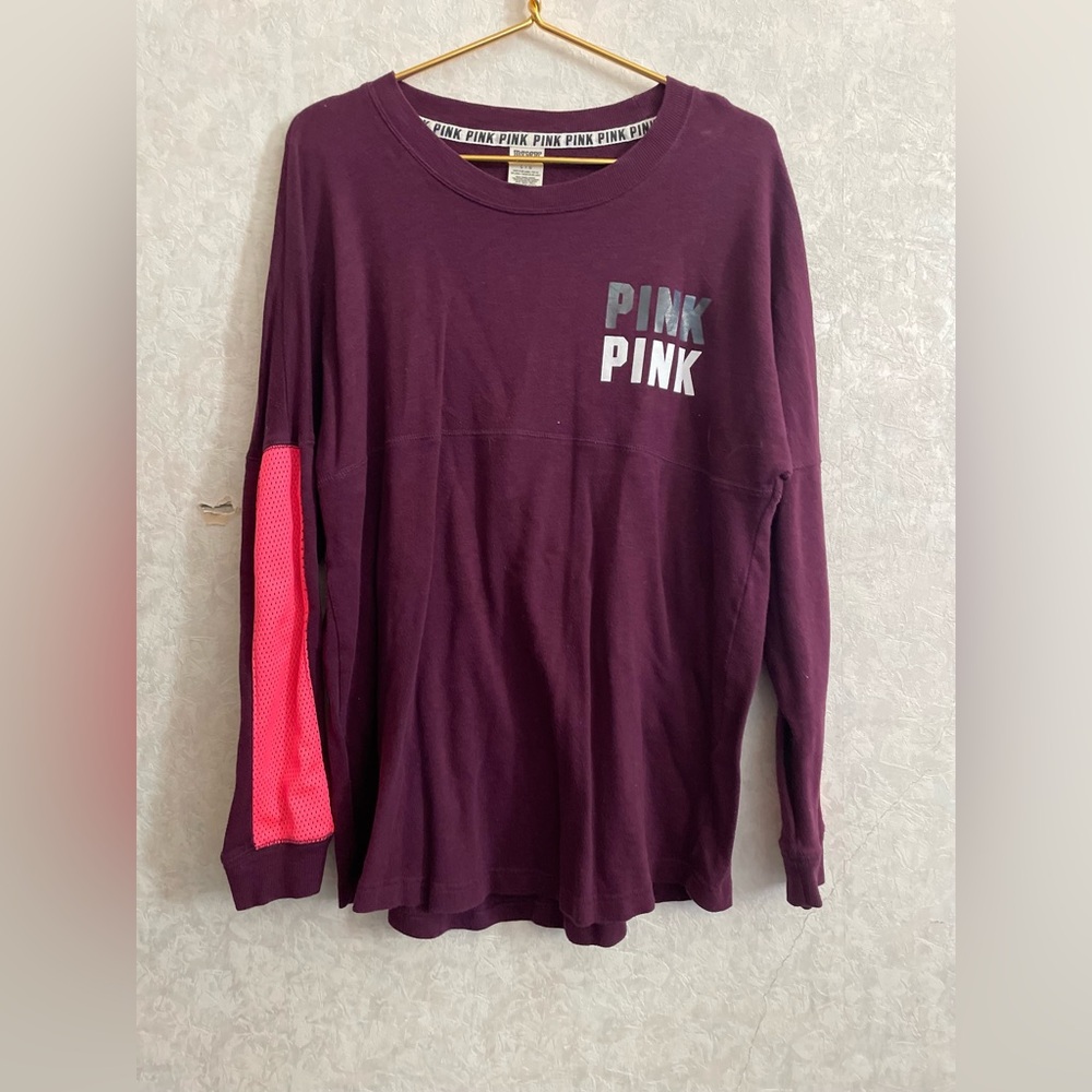 Victoria’s Secret / Pink women’s large long sleeve purple top